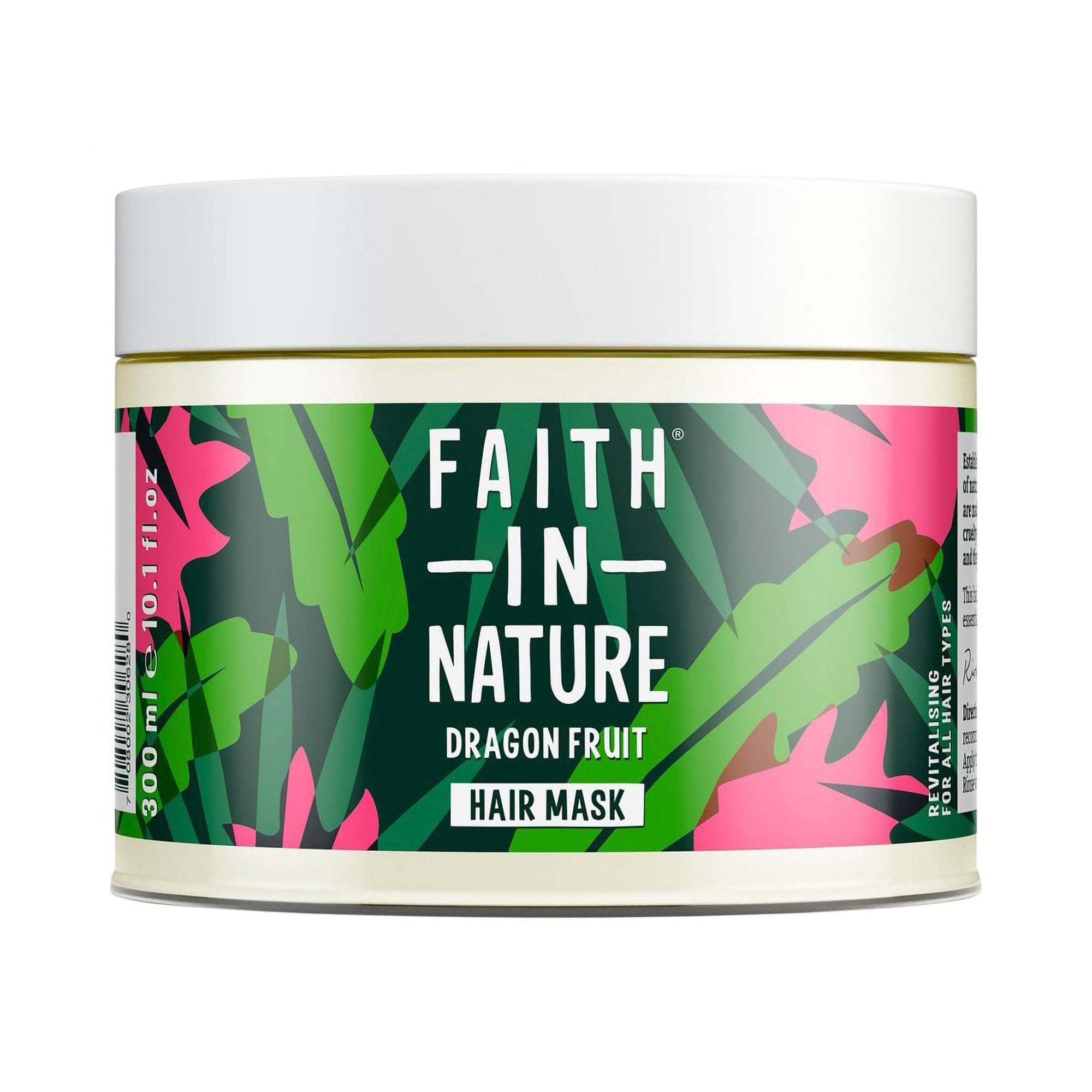 Відновлювальна маска для волосся Faith In Nature Dragon Fruit Revitalising Hair Mask Фрукт дракона, 300 мл