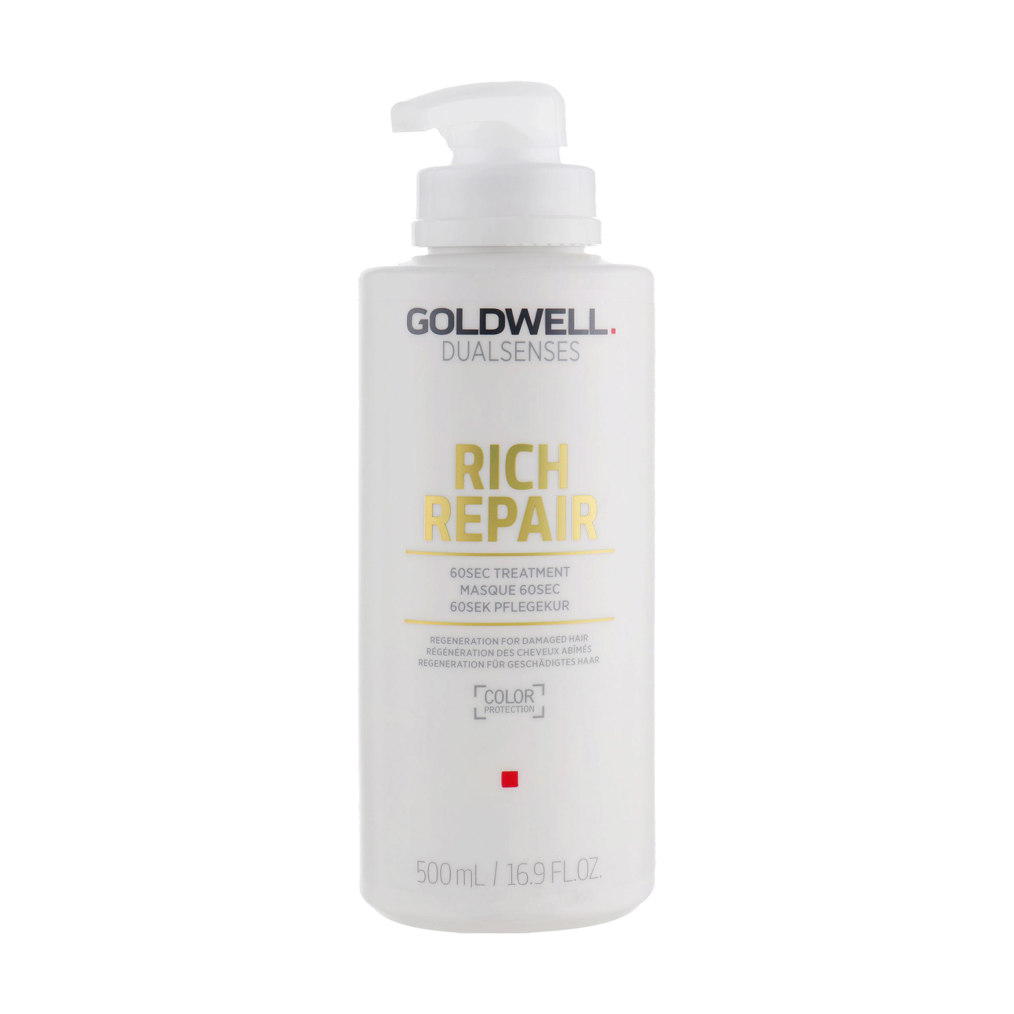 Відновлювальна маска для волосся Goldwell Dualsenses Rich Repair 60 Sec Treatment, 500 мл