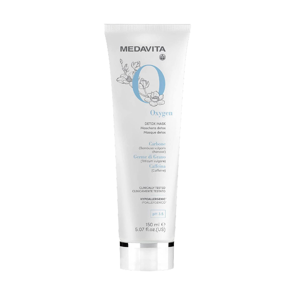 Відновлювальна маска для волосся Medavita Oxygen Detox Mask, 150 мл