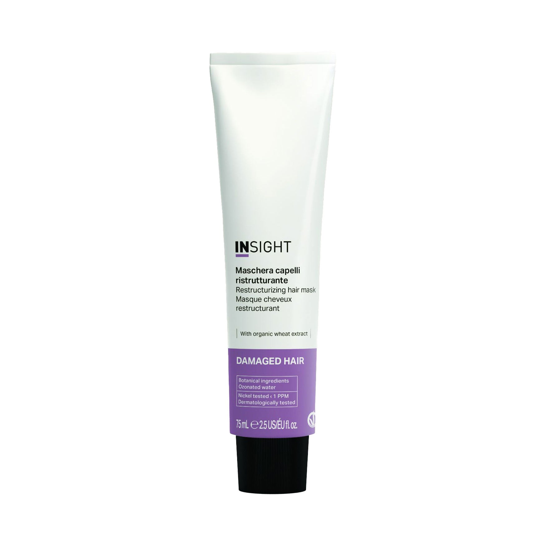 Відновлювальна маска Insight Damaged Hair Restructurizing Mask для пошкодженого волосся, 75 мл