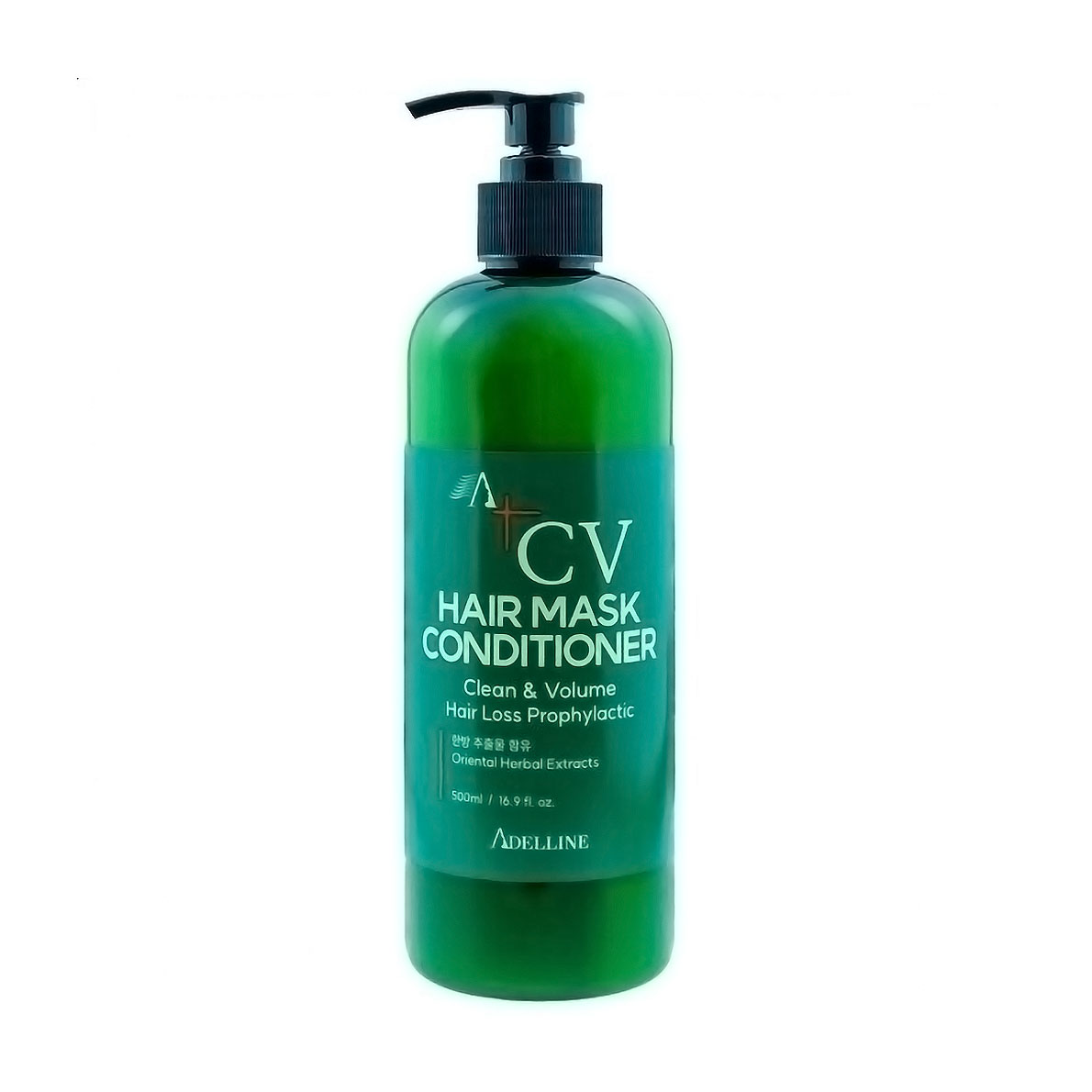 Відновлювальна маска-кондиціонер для волосся Adelline Clean &amp; Volume Hair Mask Conditioner, 500 мл