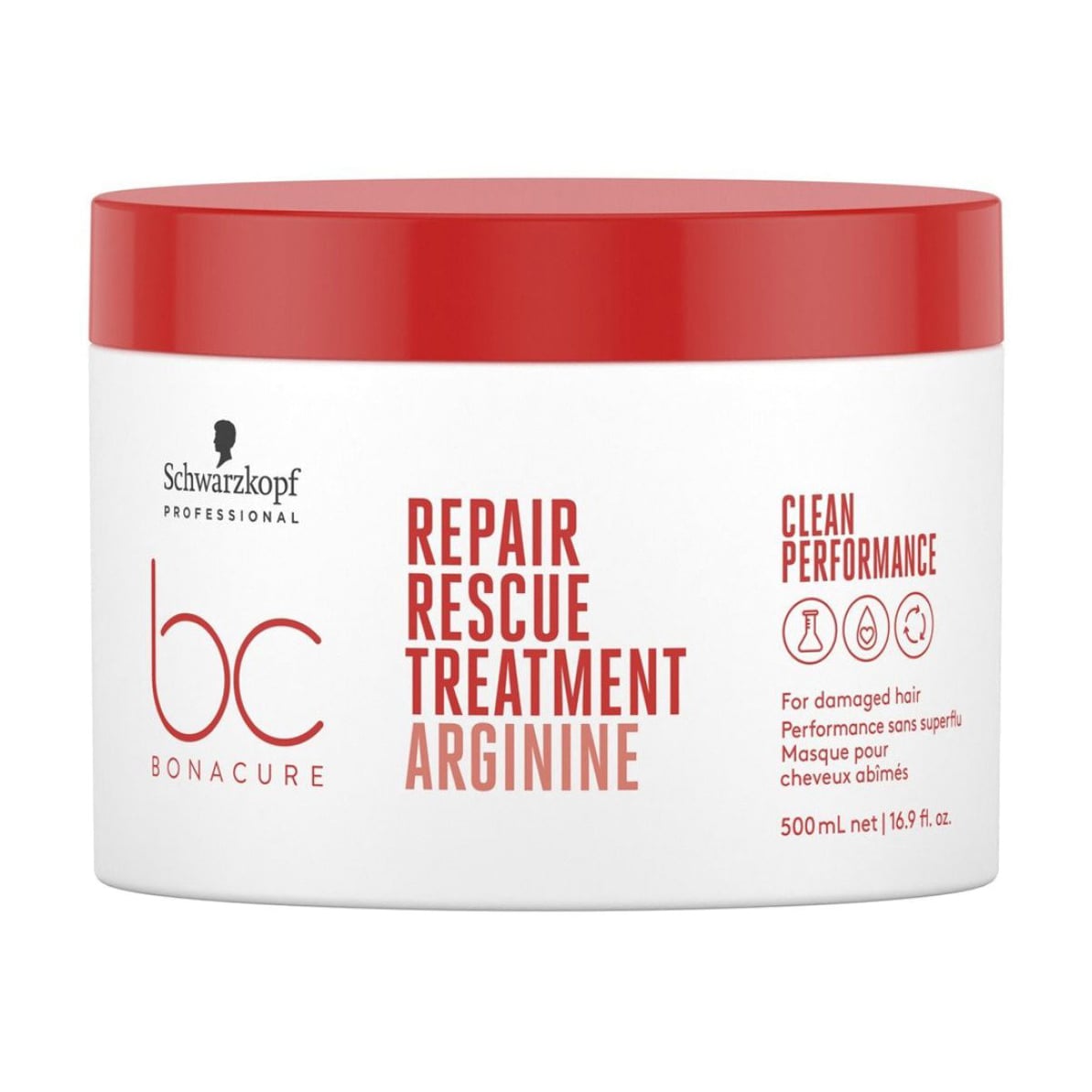 Відновлювальна маска Schwarzkopf Professional BC Bonacure Repair Rescue Treatment Arginine для пошкодженого волосся, 500 мл