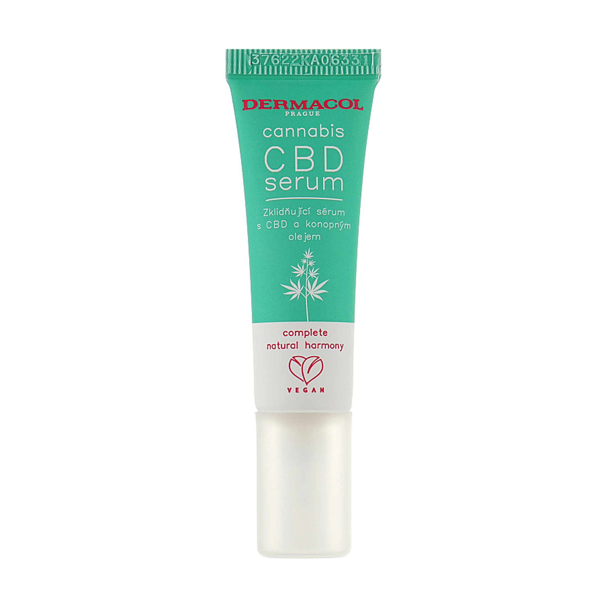 Відновлювальна сироватка для обличчя Dermacol Cannabis CBD Serum з конопляною олією, 12 мл