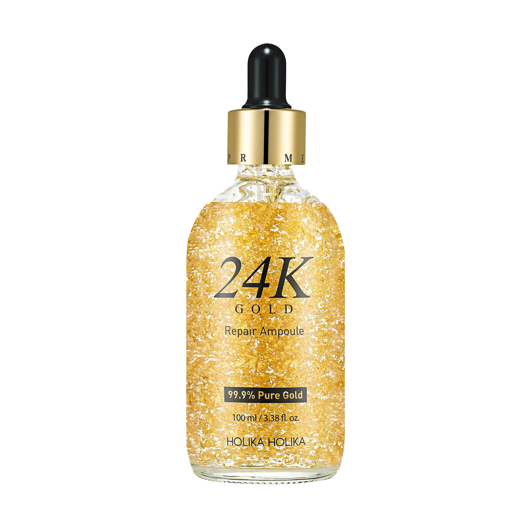 Відновлювальна сироватка для обличчя Holika Holika Prime Youth 24K Gold Repair Ampoule із золотом, 100 мл