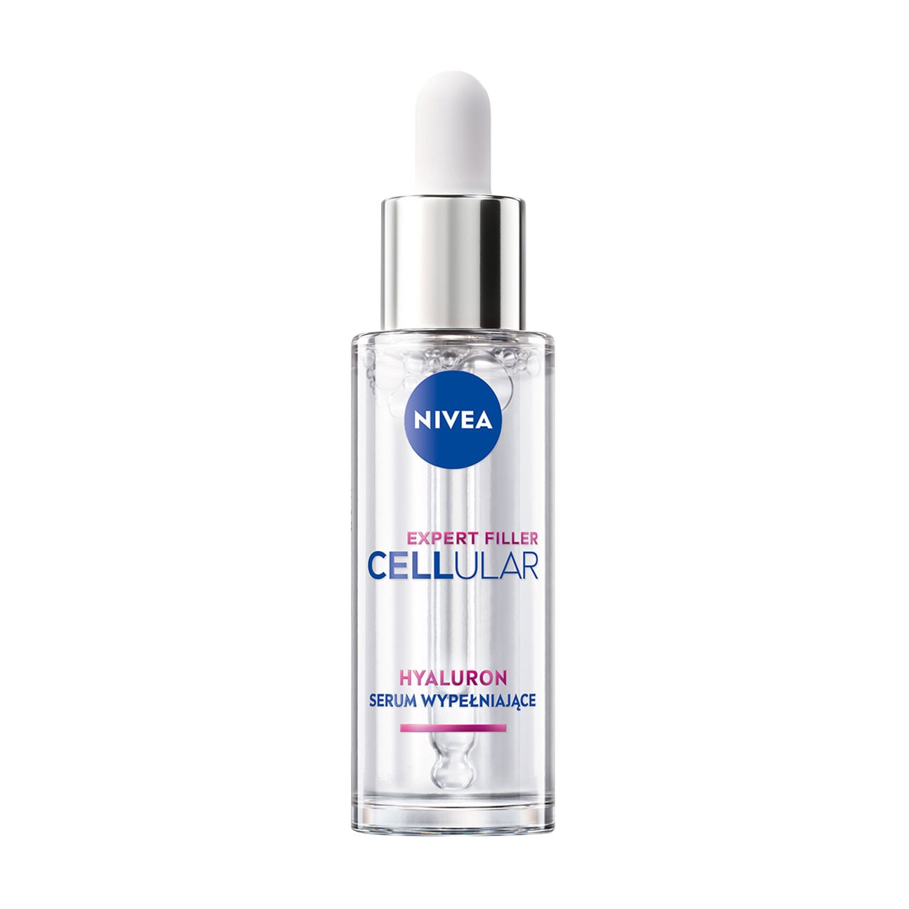 Відновлювальна сироватка для обличчя NIVEA Cellular Expert Filler з гіалуроновою кислотою, 30 мл