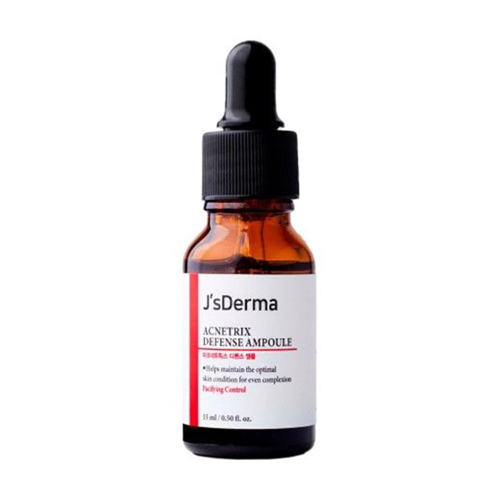 Відновлювальна сироватка для проблемної шкіри обличчя J'sDerma Acnetrix Defense Ampoule, 15 мл