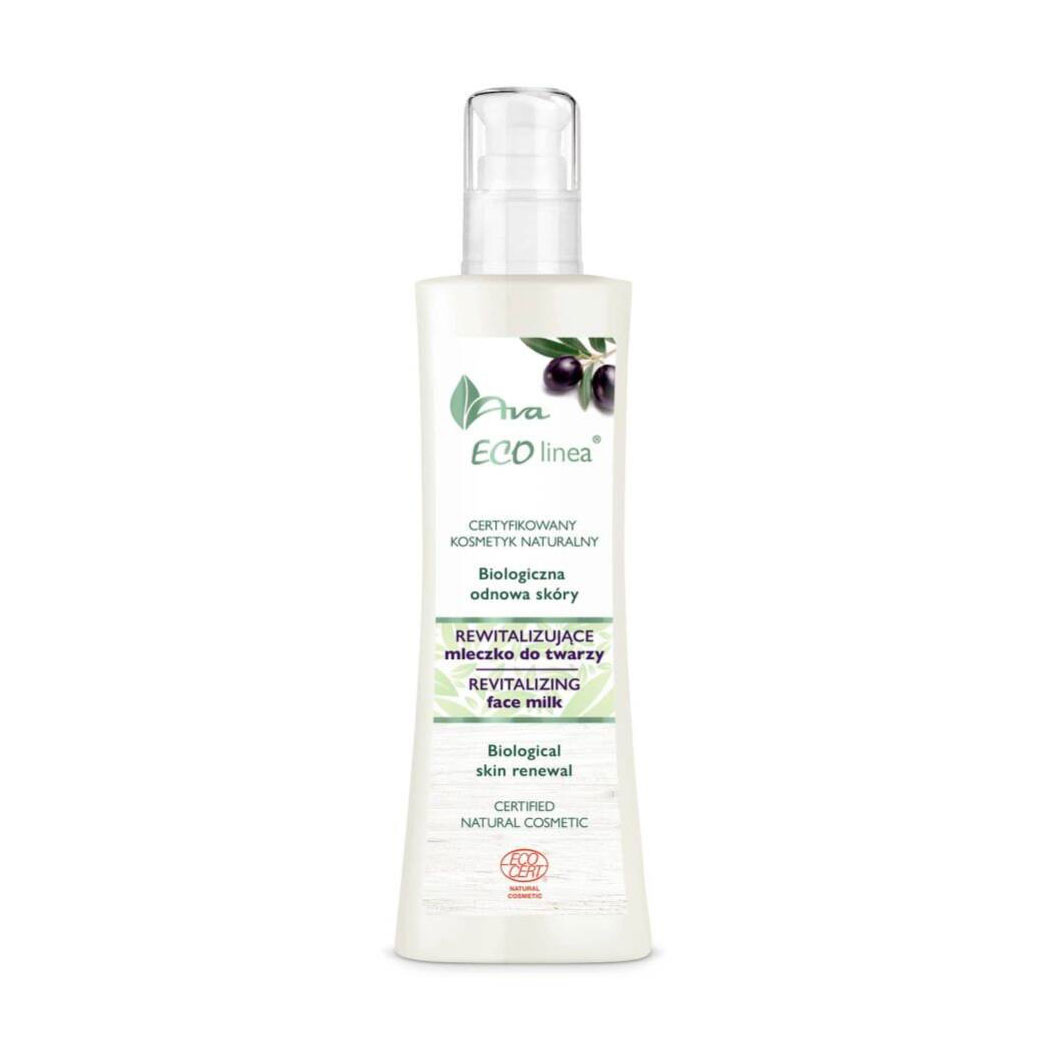 Відновлювальне молочко для обличчя AVA Laboratorium Eco Linea Revitalizing Cleansing Milk, 200 мл