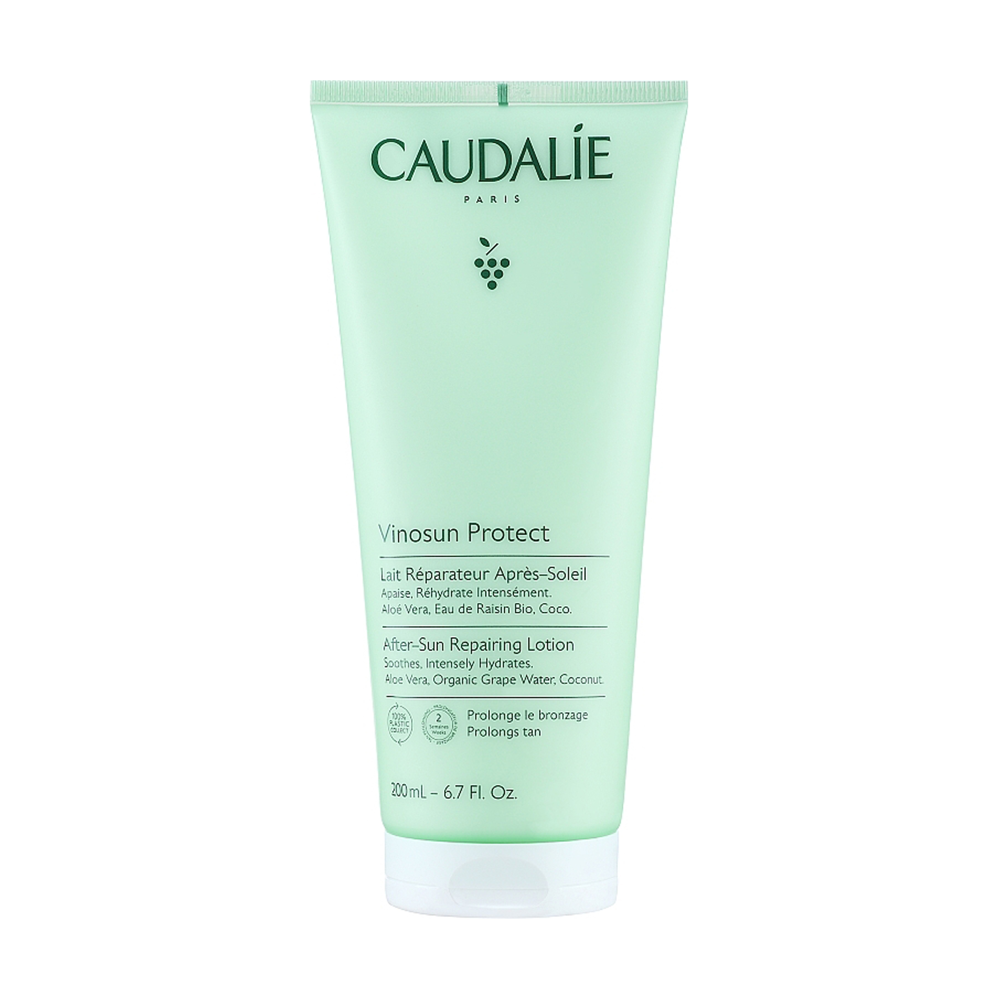 Відновлювальне молочко після засмаги Caudalie Vinosun Protect After-Sun Repairing Lotion, 200 мл