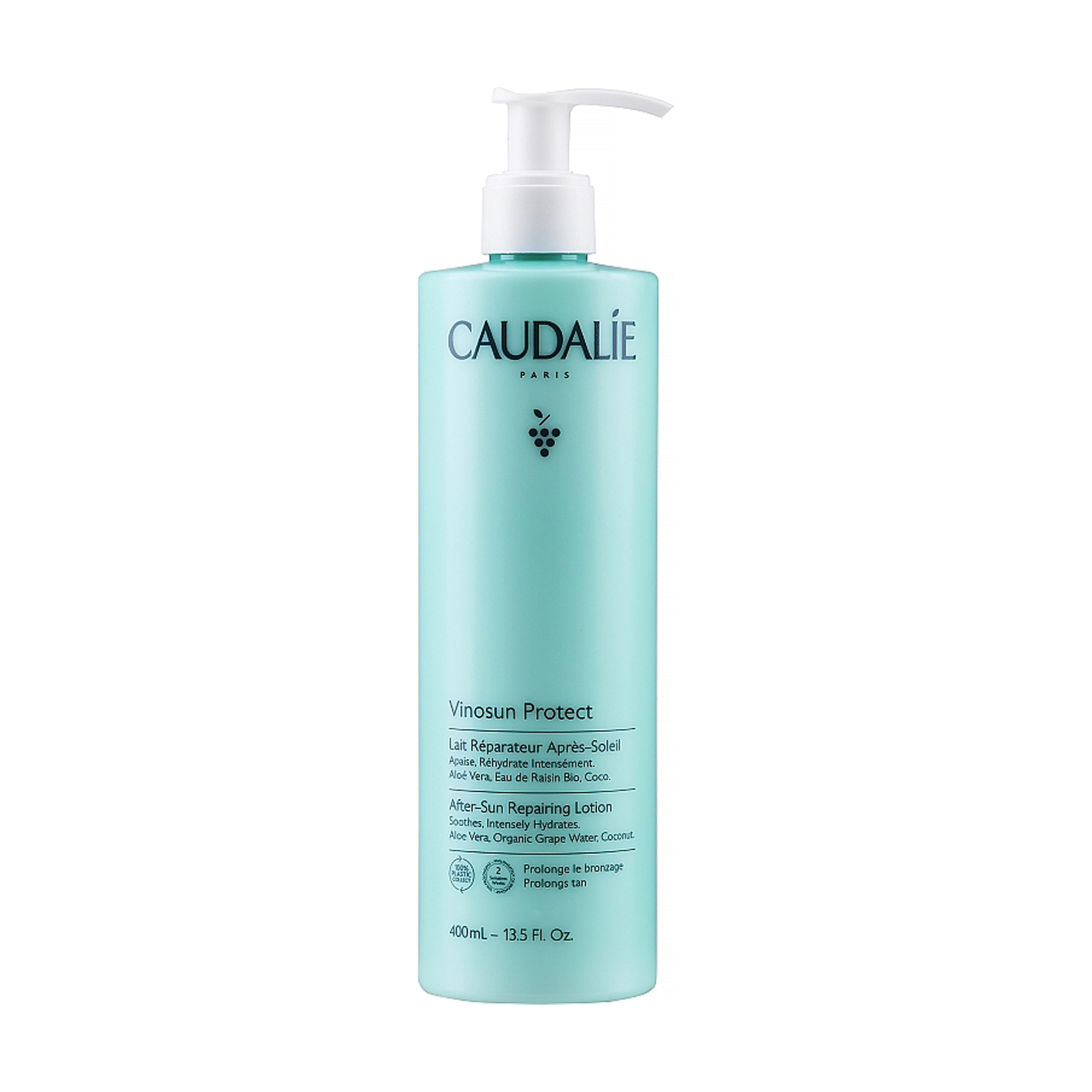 Відновлювальне молочко після засмаги Caudalie Vinosun Protect After-Sun Repairing Lotion, 400 мл