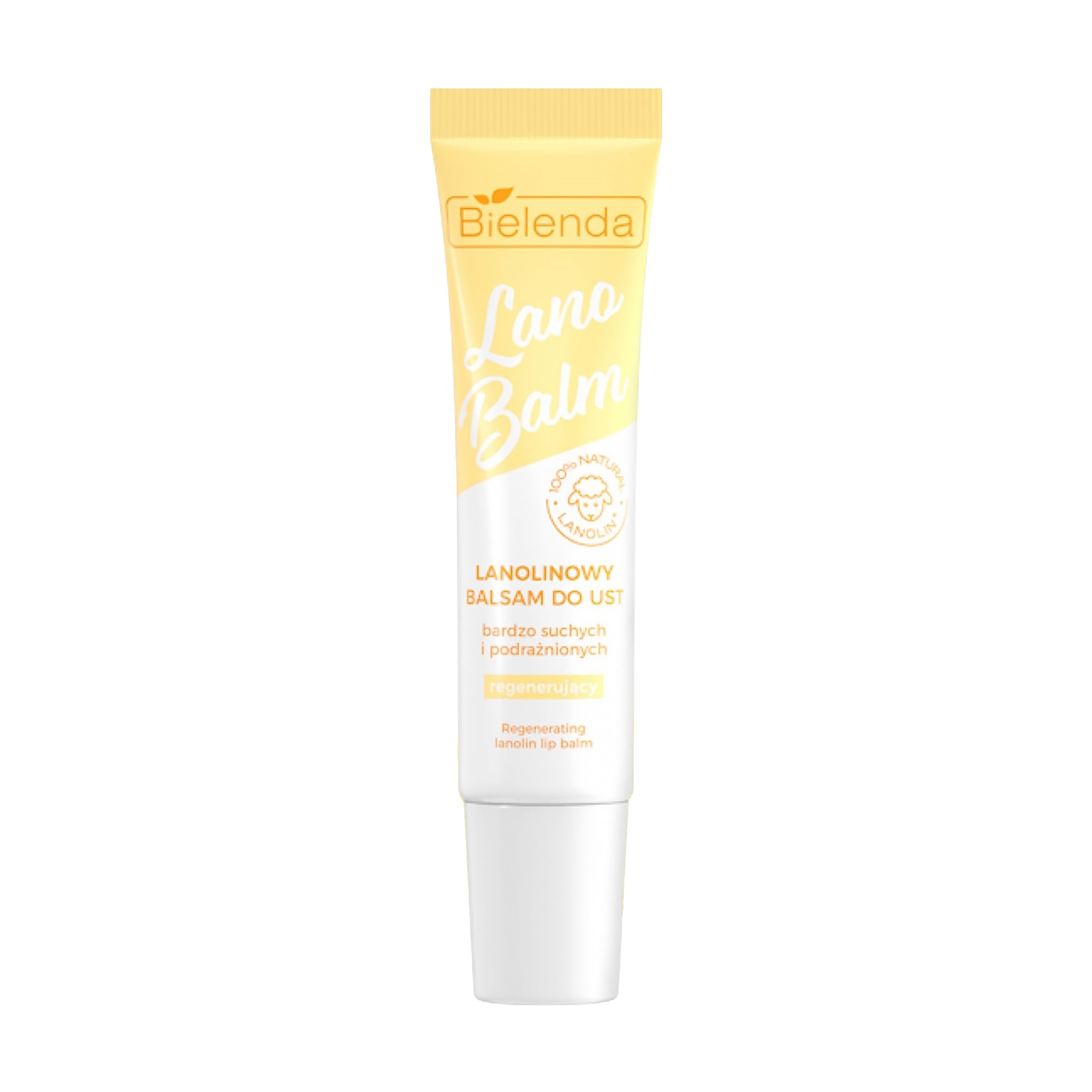 Відновлювальний бальзам для губ Bielenda Lano Balm, 10 г