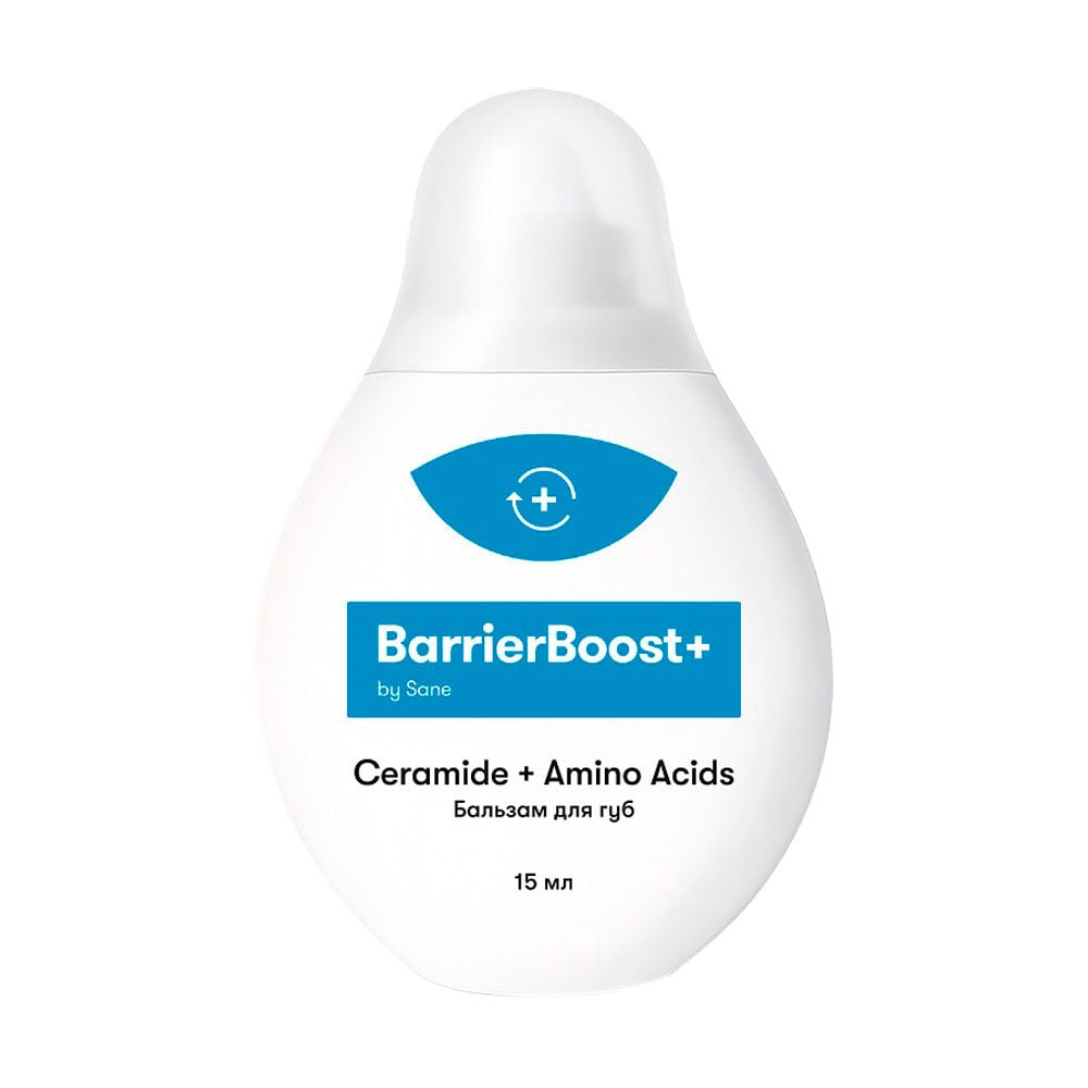 Відновлювальний бальзам для губ Sane BarrierBoost+, 15 мл