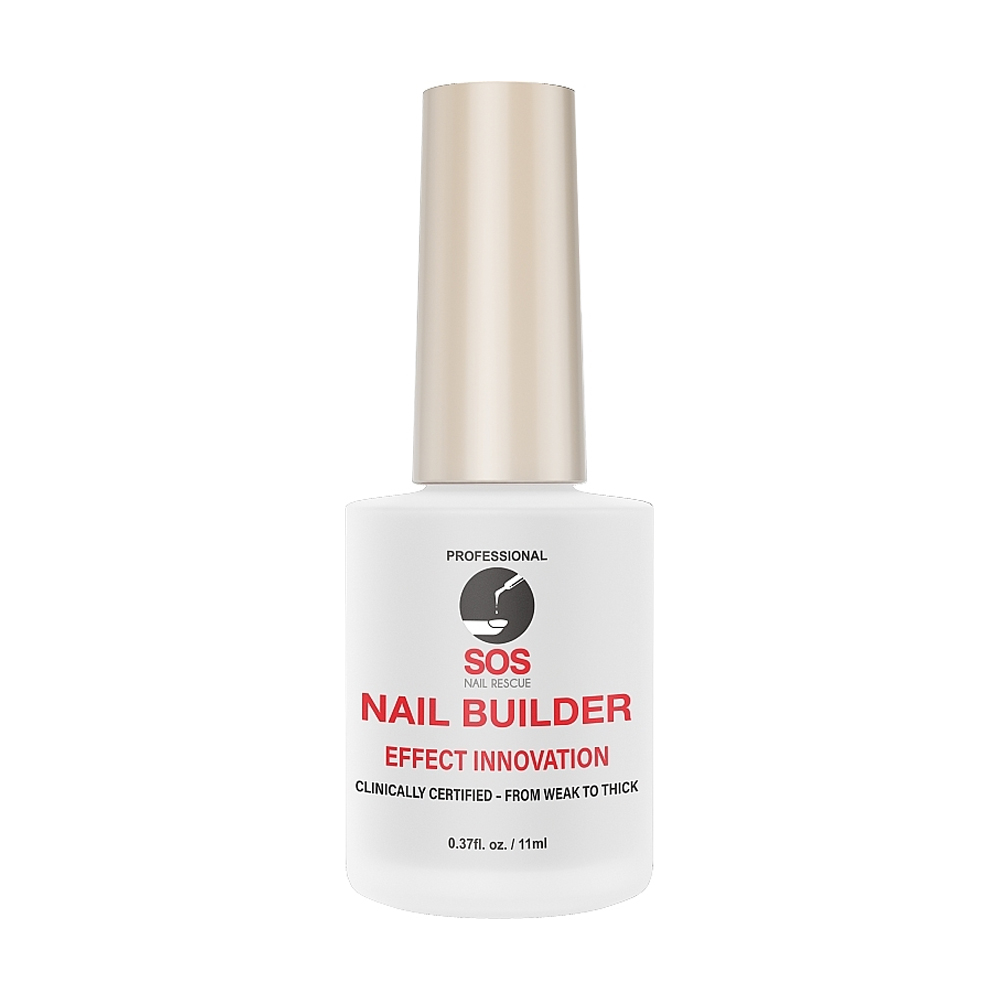 Відновлювальний гель-зміцнювач для пошкоджених нігтів SOS Nail Rescue Nail Builder, 11 мл