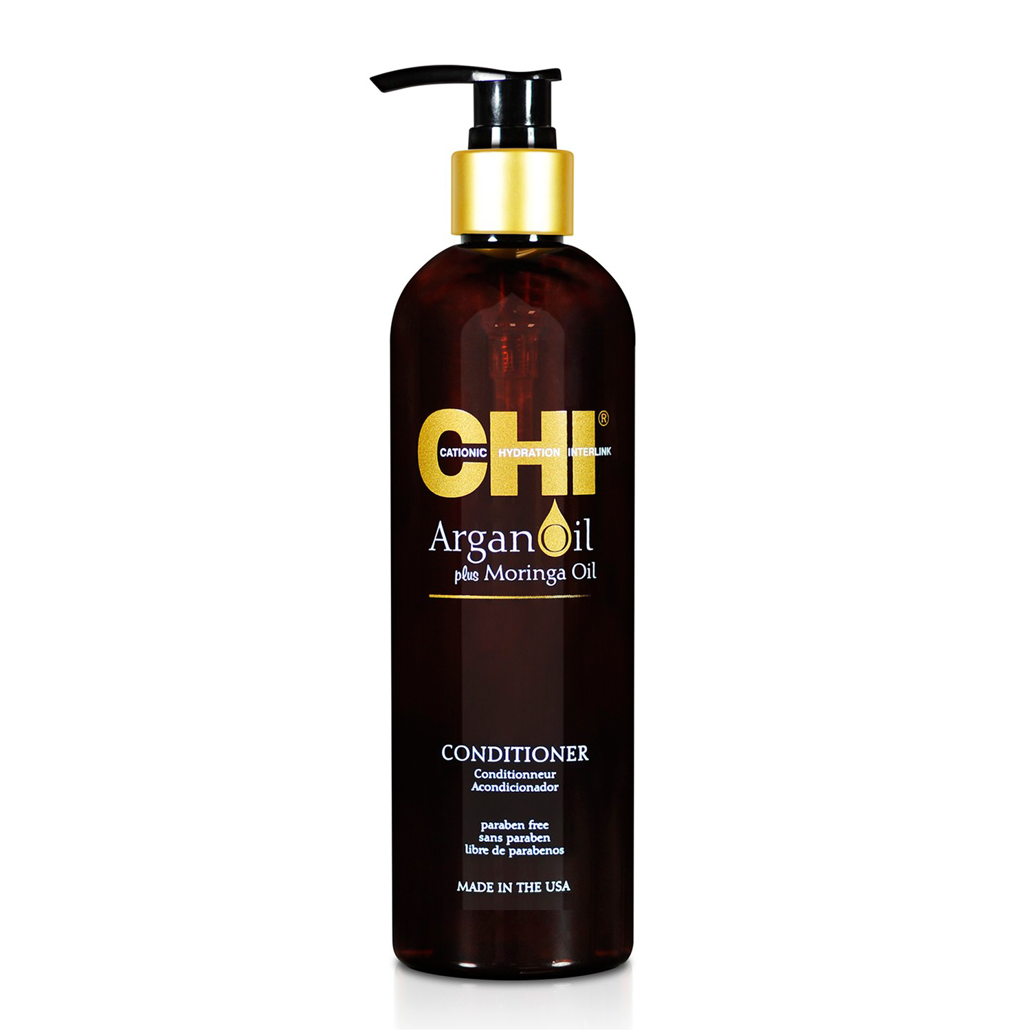 Відновлювальний кондиціонер для волосся CHI Argan Oil Plus Moringa Oil, 739 мл