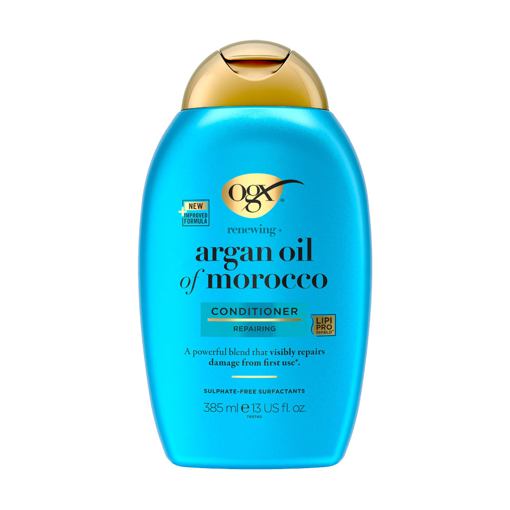 Відновлювальний кондиціонер для волосся OGX Renewing + Argan Oil of Morocco Conditioner з аргановою олією Марокко, 385 мл