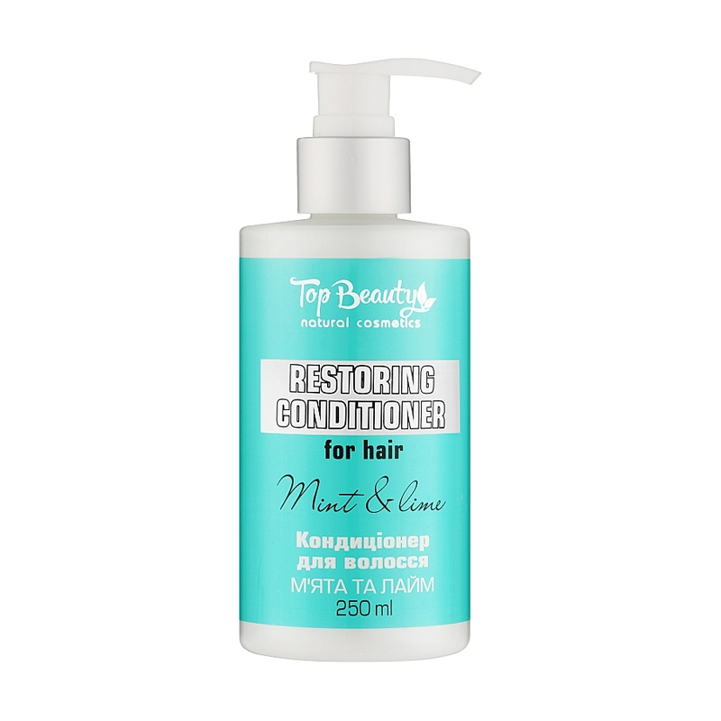 Відновлювальний кондиціонер для волосся Top Beauty Restoring Conditioner М'ята та лайм, 250 мл