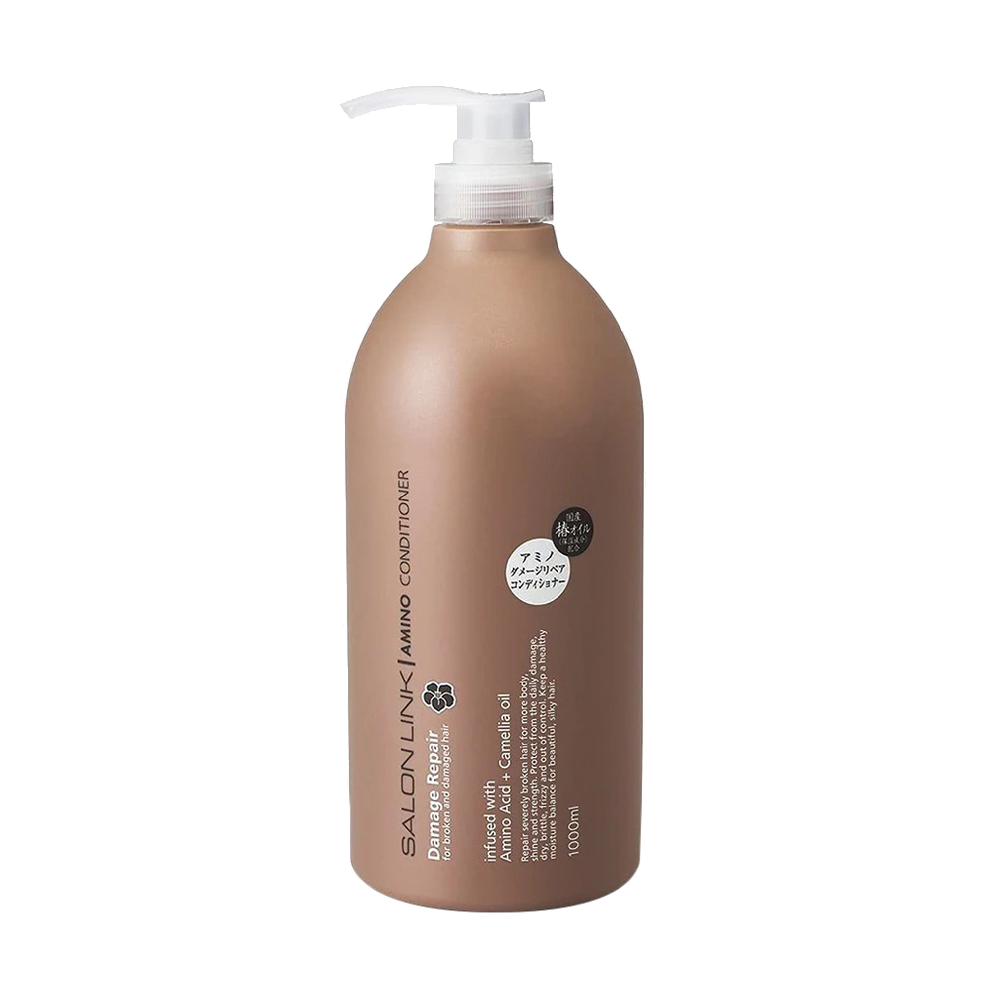 Відновлювальний кондиціонер Kumano Cosmetics Salon Link Amino Conditioner для ламкого та пошкодженого волосся, 1 л