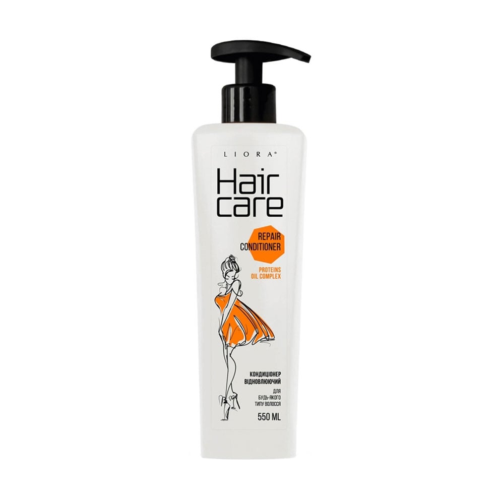 Відновлювальний кондиціонер Liora Hair Care Repair Conditioner для будь-якого типу волосся, 550 мл