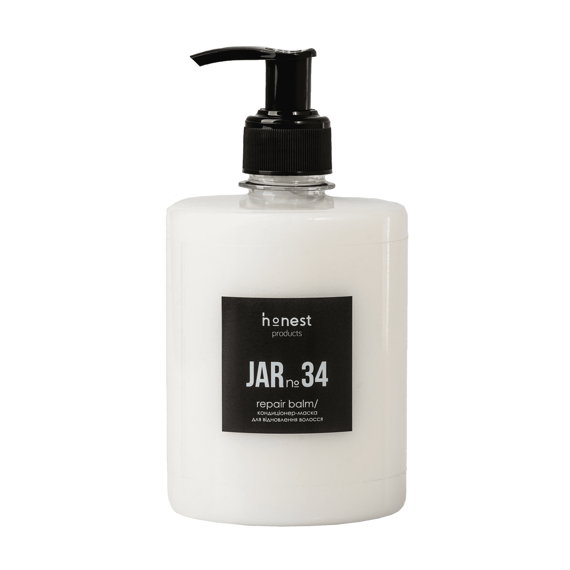 Відновлювальний кондиціонер-маска для волосся Honest Products Jar 34, 500 мл
