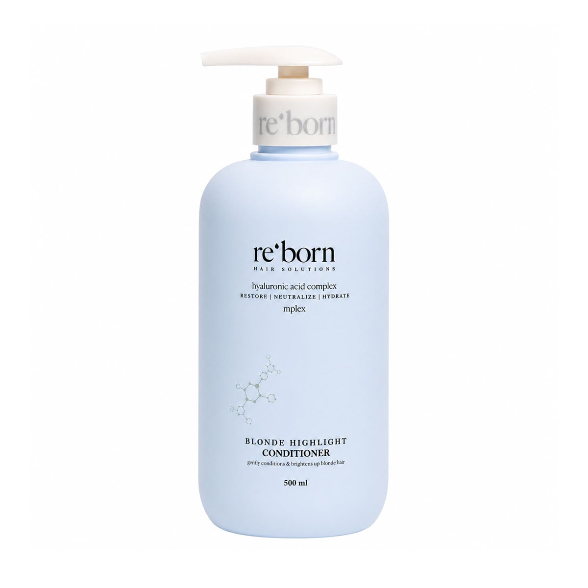 Відновлювальний кондиціонер Reborn Blonde Highlight для світлого волосся, 500 мл