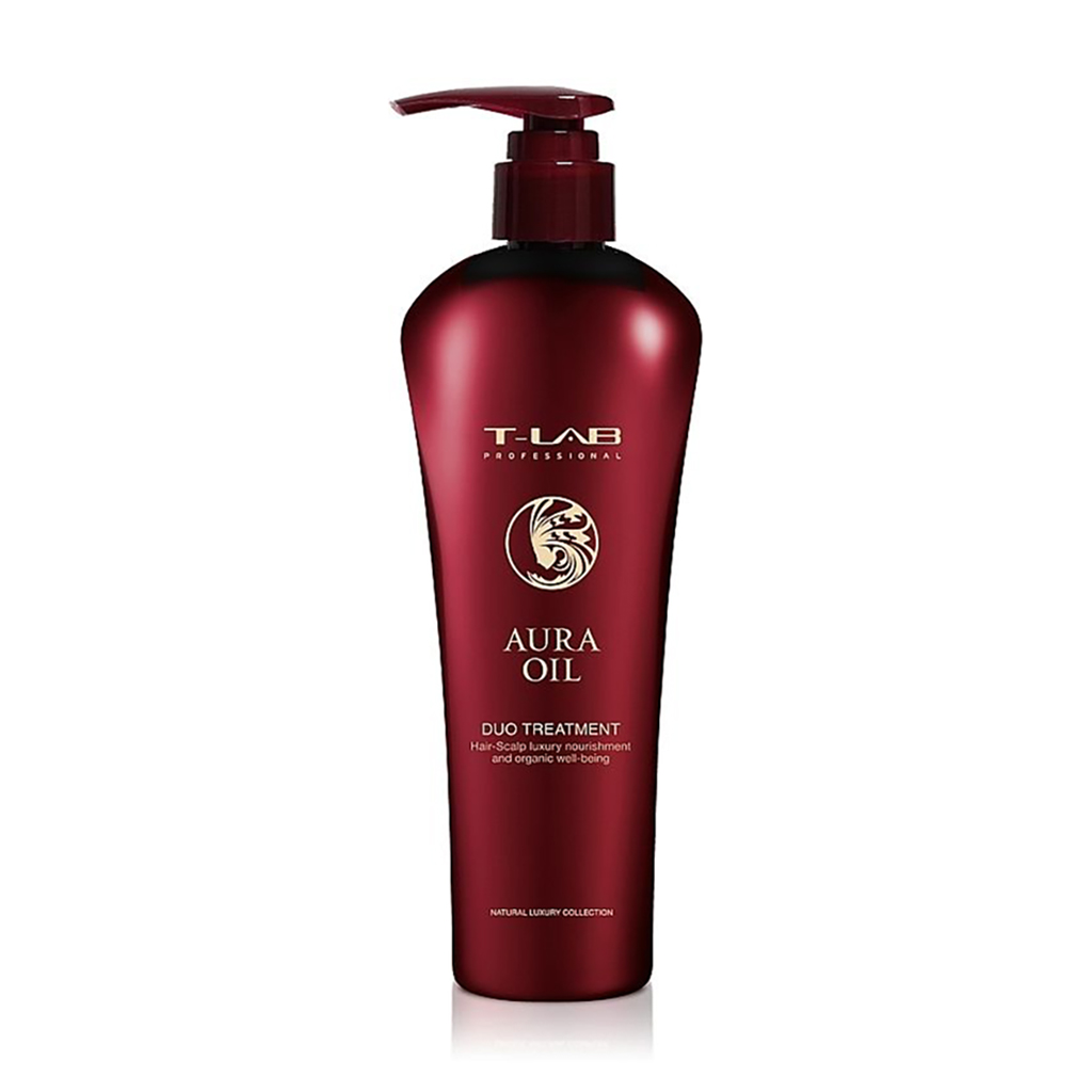 Відновлювальний кондиціонер T-LAB Professional Aura Oil Duo Treatment для сухого та пошкодженого волосся, 750 мл