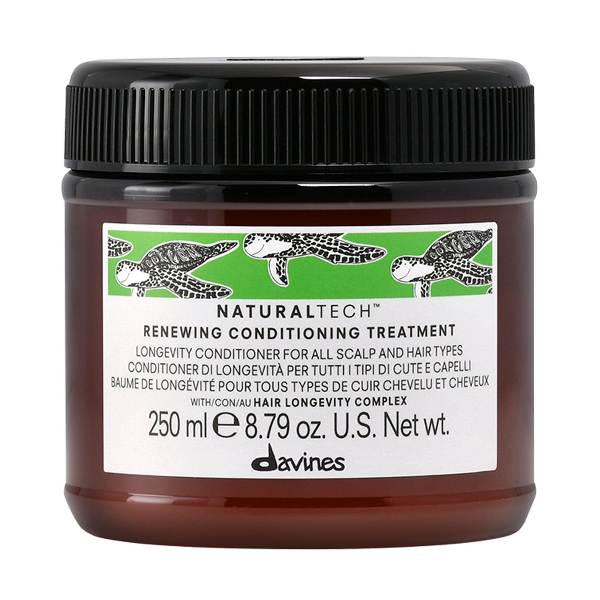 Відновлювальний кондиціонувальний догляд Davines Naturaltech Renewing Conditioning Treatment що подовжує життєвий цикл волосся, 250 мл