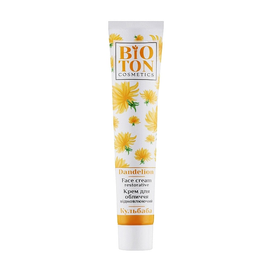 Відновлювальний крем для обличчя Bioton Cosmetics Face Cream Restorative Dandelion, 44 мл