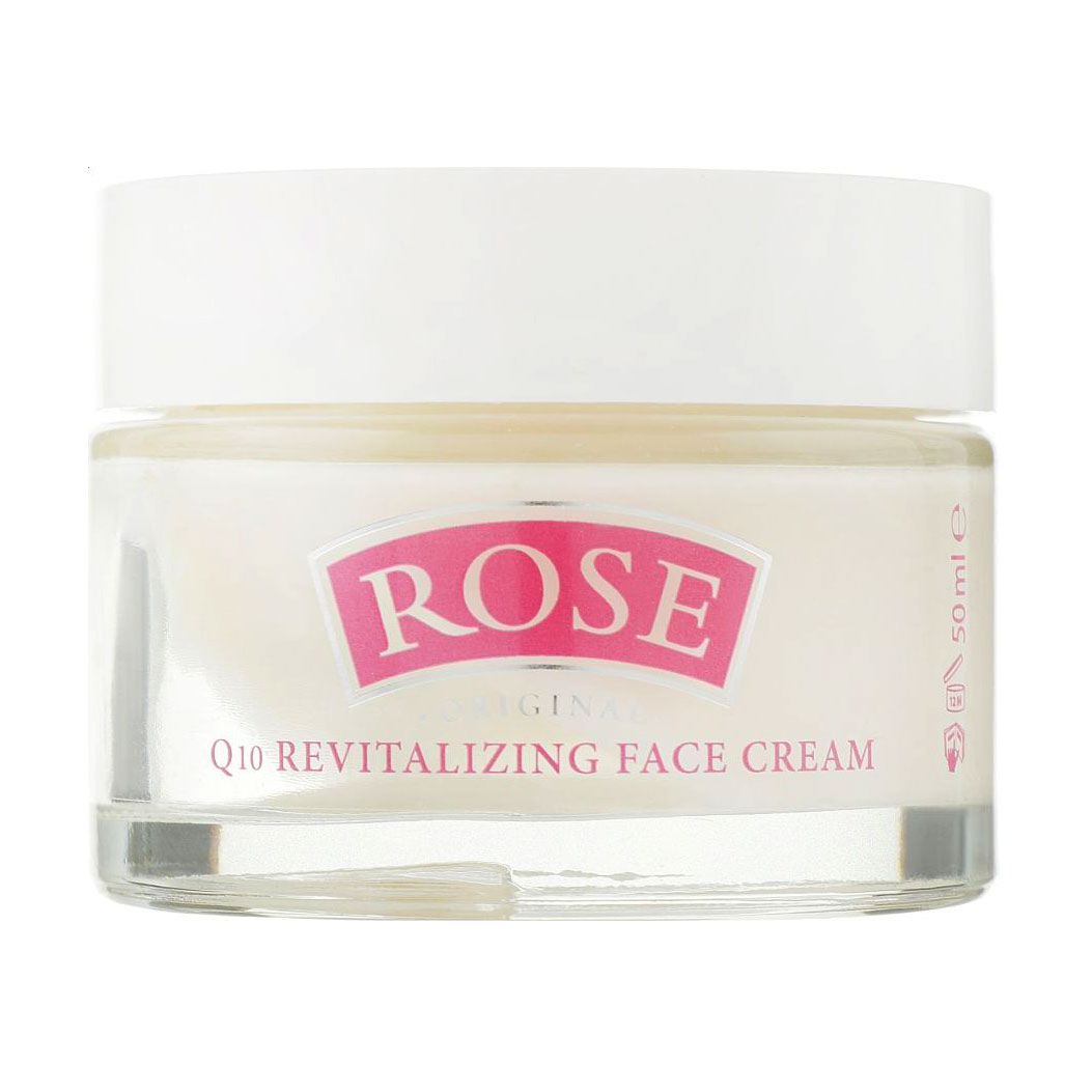 Відновлювальний крем для обличчя Bulgarian Rose Rose Original Q10 Revitalizing Face Cream, 50 мл