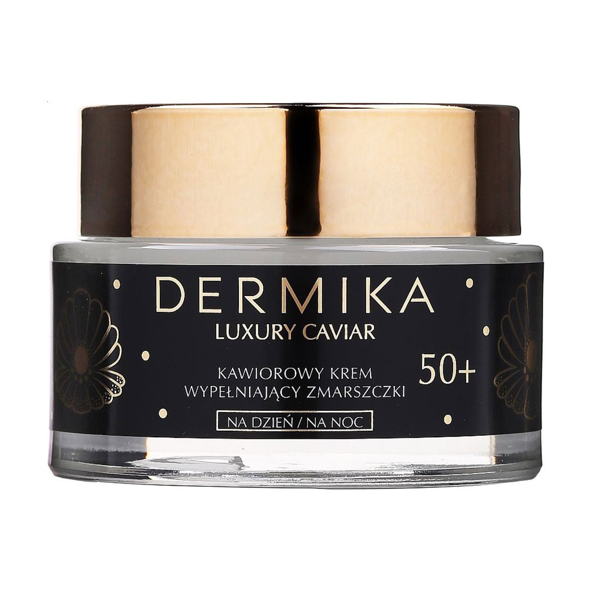 Відновлювальний крем для обличчя Dermika Luxury Caviar Cream 50+ проти зморщок, 50 мл