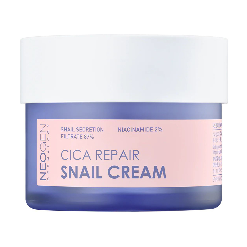 Відновлювальний крем для обличчя Neogen Dermalogy Cica Repair Snail Cream, 50 г