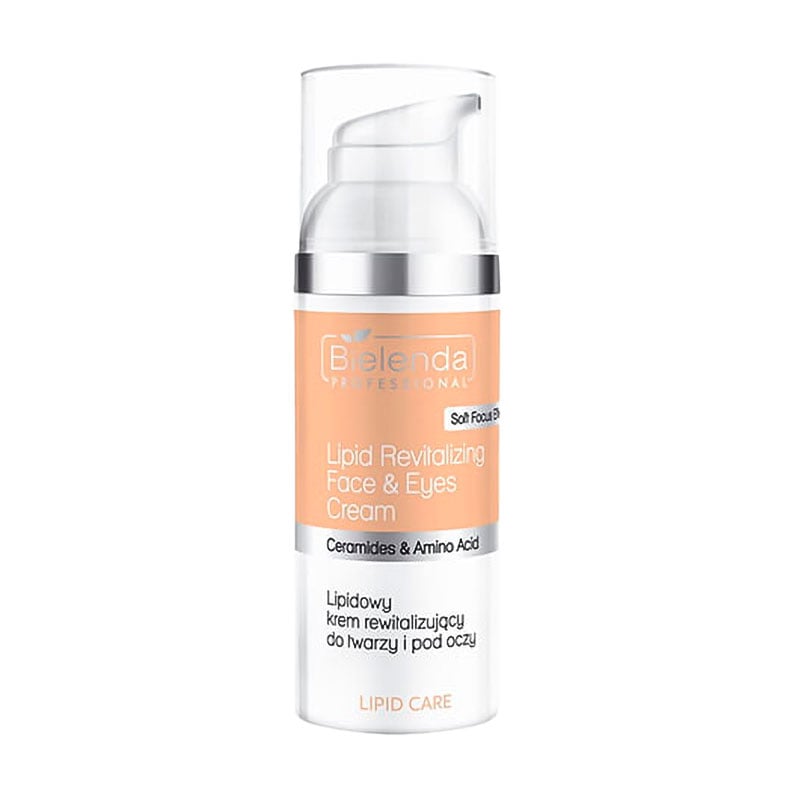 Відновлювальний крем для обличчя та шкіри навколо очей Bielenda Professional Lipid Care Lipid Revitalizing Face &amp; Eye Cream, 50 мл