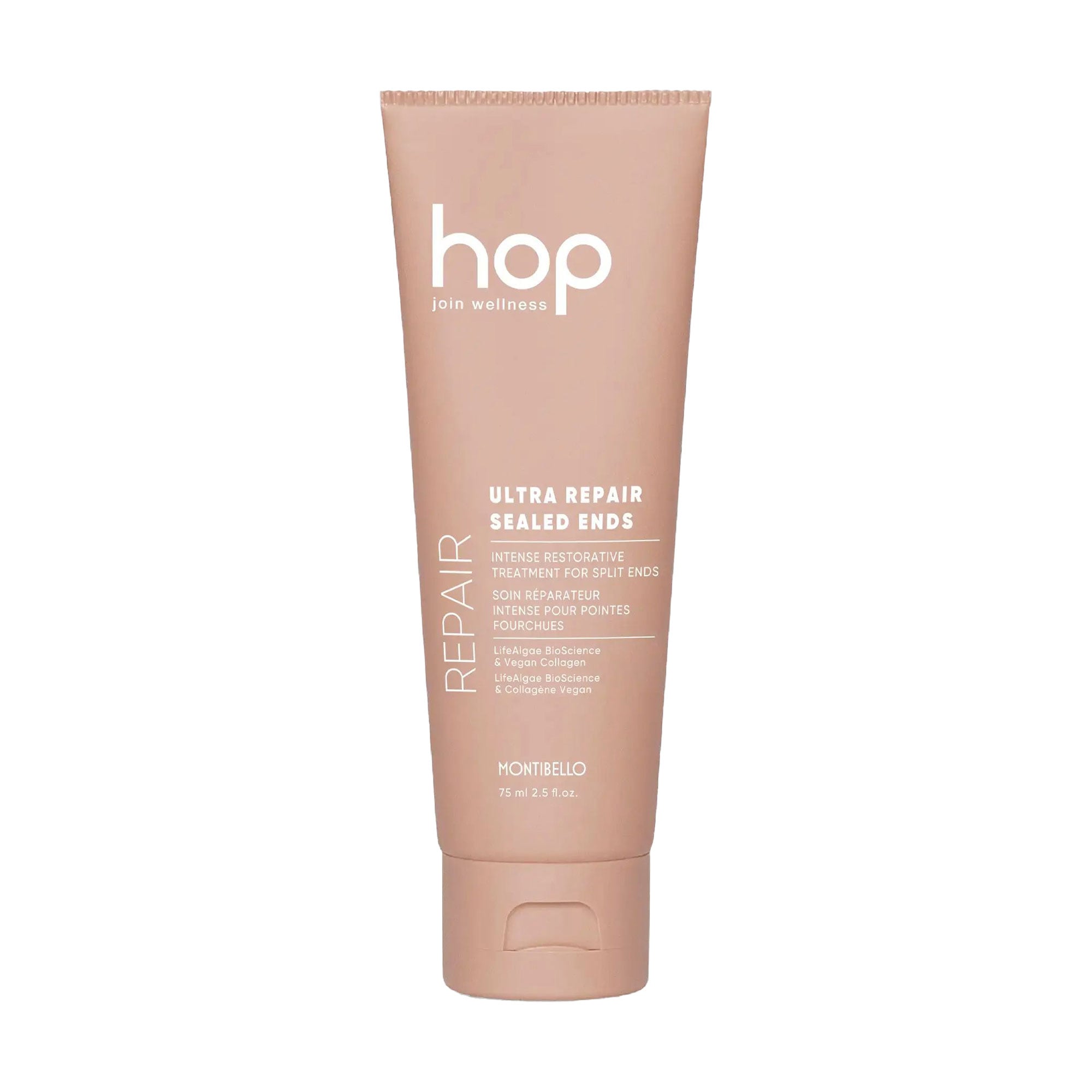 Відновлювальний крем для посічених кінчиків волосся Montibello HOP Ultra Repair Sealed Ends, 75 мл