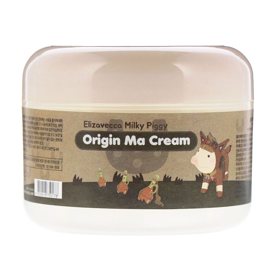 Відновлювальний крем Elizavecca Face Care Milky Piggy Origine Ma Cream з кінським маслом, 100 мл