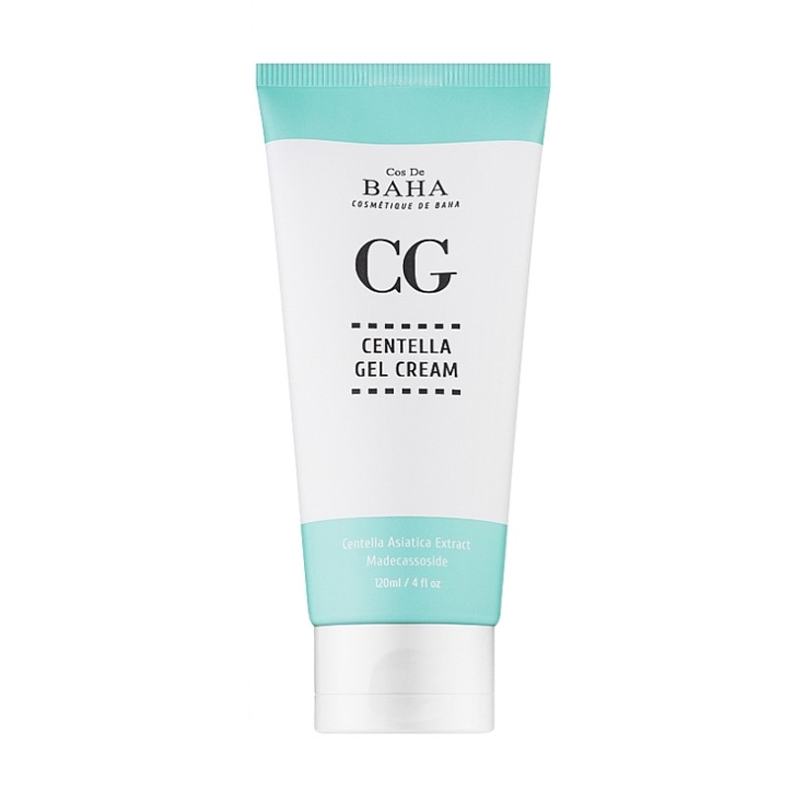 Відновлювальний крем-гель для обличчя Cos De Baha Centella Gel Cream з центелою, 120 мл