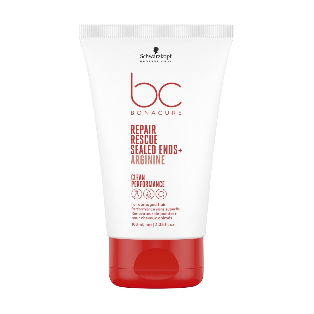 Відновлювальний крем-сироватка Schwarzkopf Professional BC Bonacure Repair Rescue Sealed Ends+ Arginine для пошкодженого волосся, 100 мл