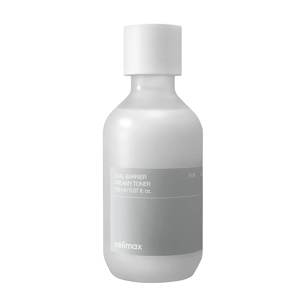 Відновлювальний кремовий тонер для обличчя Celimax Dual Barrier Creamy Toner для чутливої та сухої шкіри, 150 мл