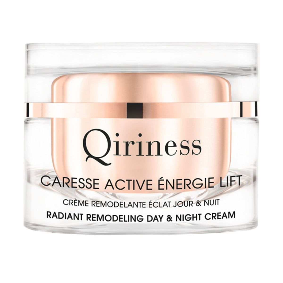 Відновлювальний ліфтінговий крем для обличчя Qiriness Caresse Active Energie Lift Radiant Remodeling Day &amp; Night Cream Енергія та сяйво, 50 мл
