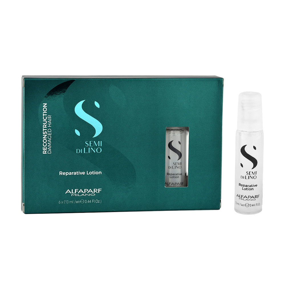 Відновлювальний лосьйон Alfaparf Semi di Lino Reconstruction Reparative Lotion, 6*13 мл