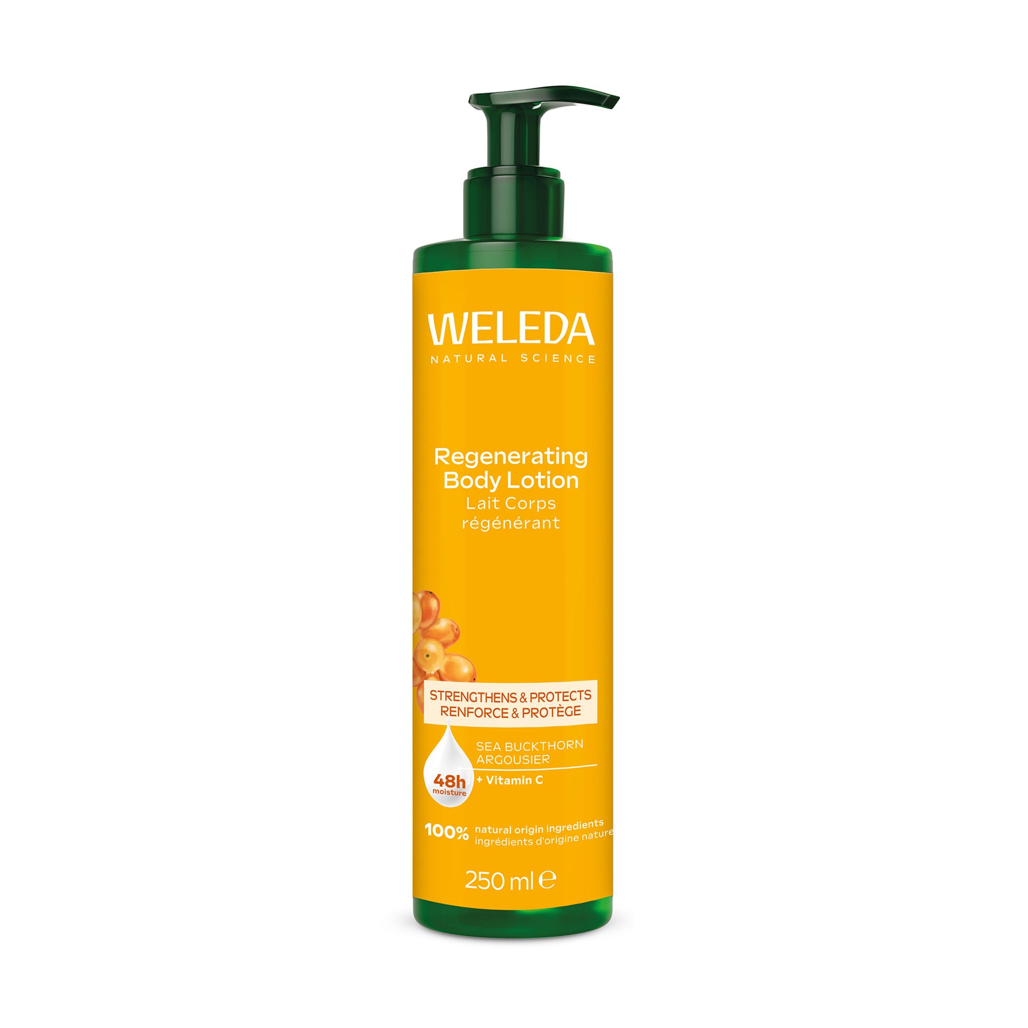 Відновлювальний лосьйон для тіла Weleda Regenerating Body Lotion Обліпиха, 250 мл