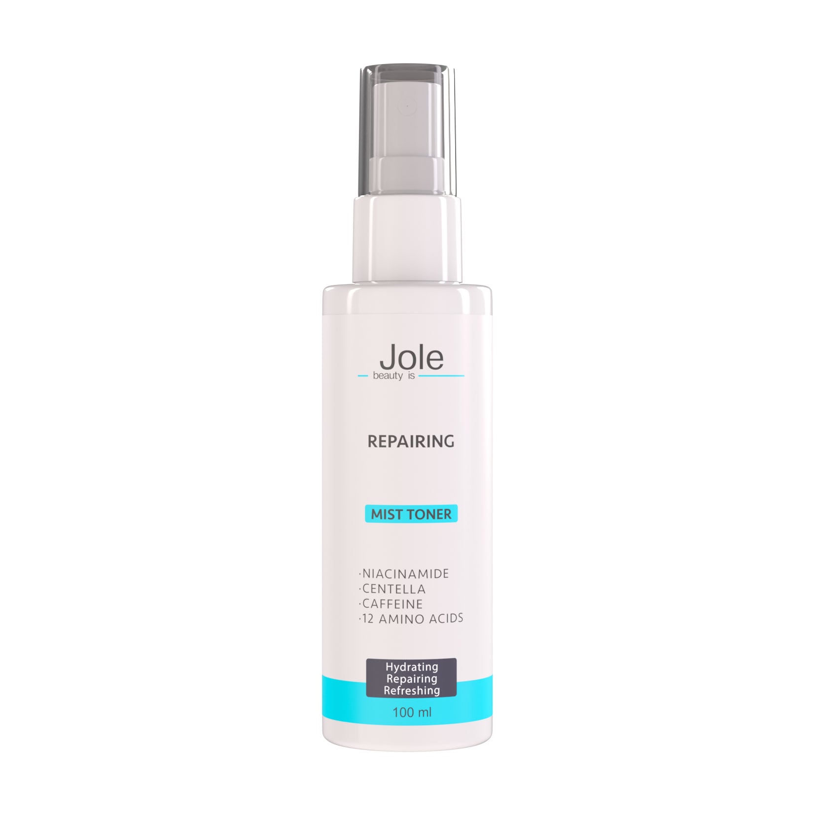 Відновлювальний міст-тонік для обличчя та тіла Jole Repairing Mist Toner з ніацинамідом та центеллою, 100 мл