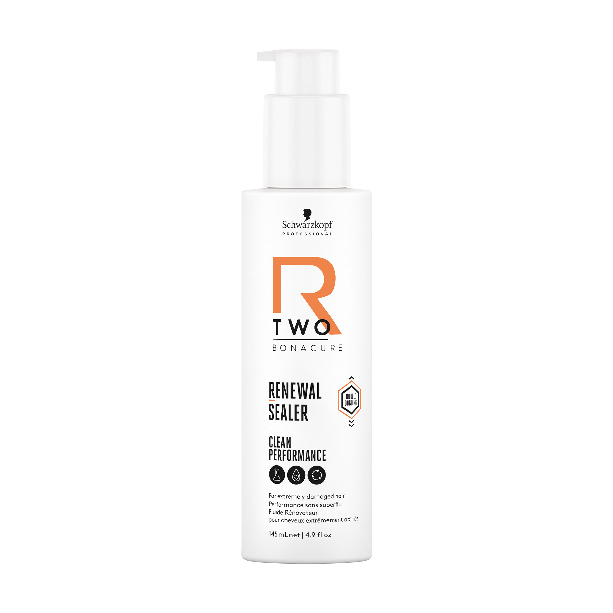 Відновлювальний незмивний флюїд Schwarzkopf Professional Bonacure R-TWO Renewal Sealer для дуже пошкодженого волосся, 145 мл