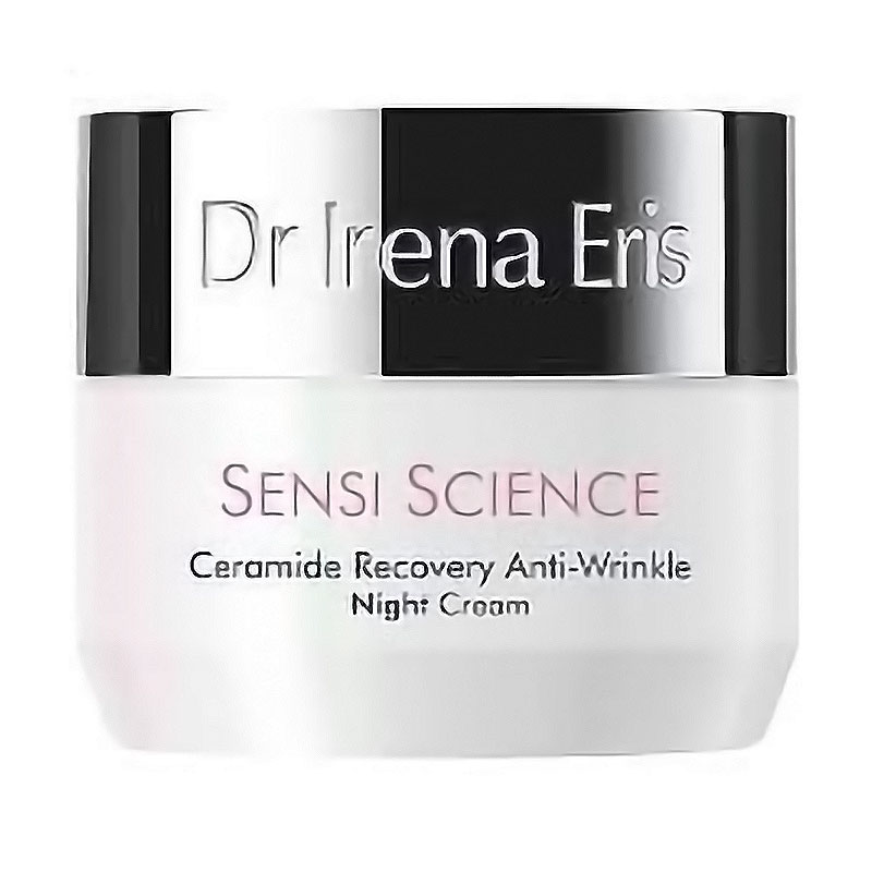 Відновлювальний нічний крем для обличчя Dr Irena Eris Sensi Science Ceramide Recovery Anti-Wrinkle Night Cream проти зморщок, 50 мл