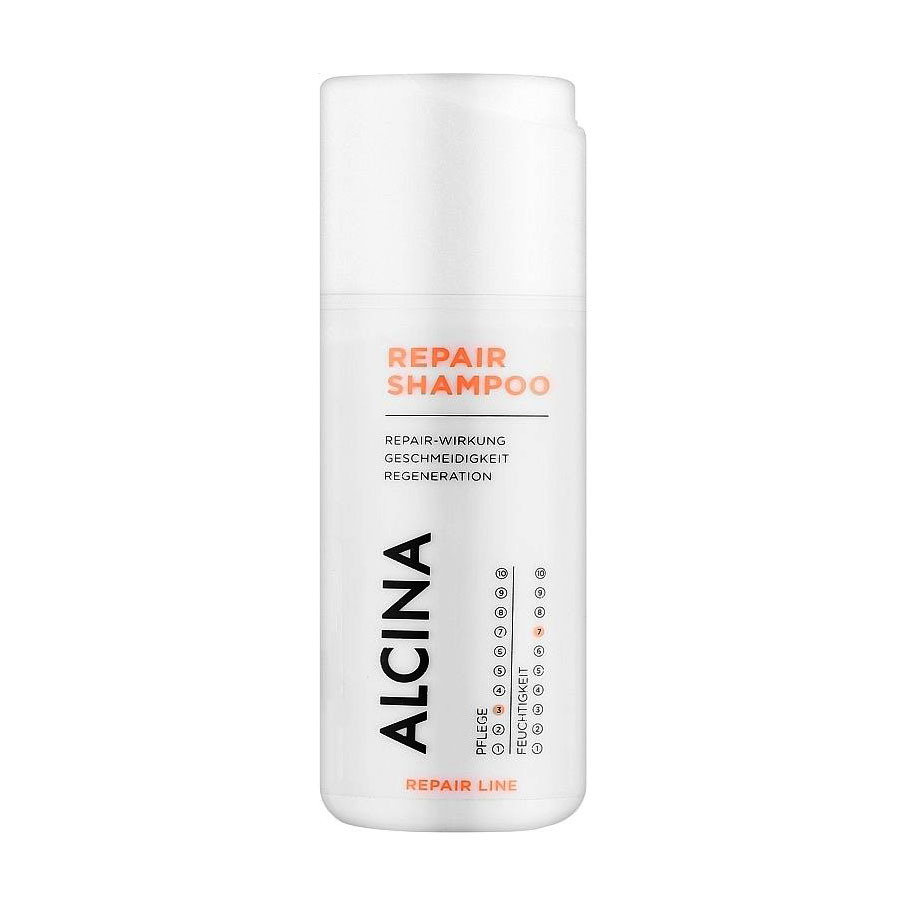 Відновлювальний шампунь Alcina Repair Shampoo для пошкодженого та сухого волосся, 50 мл