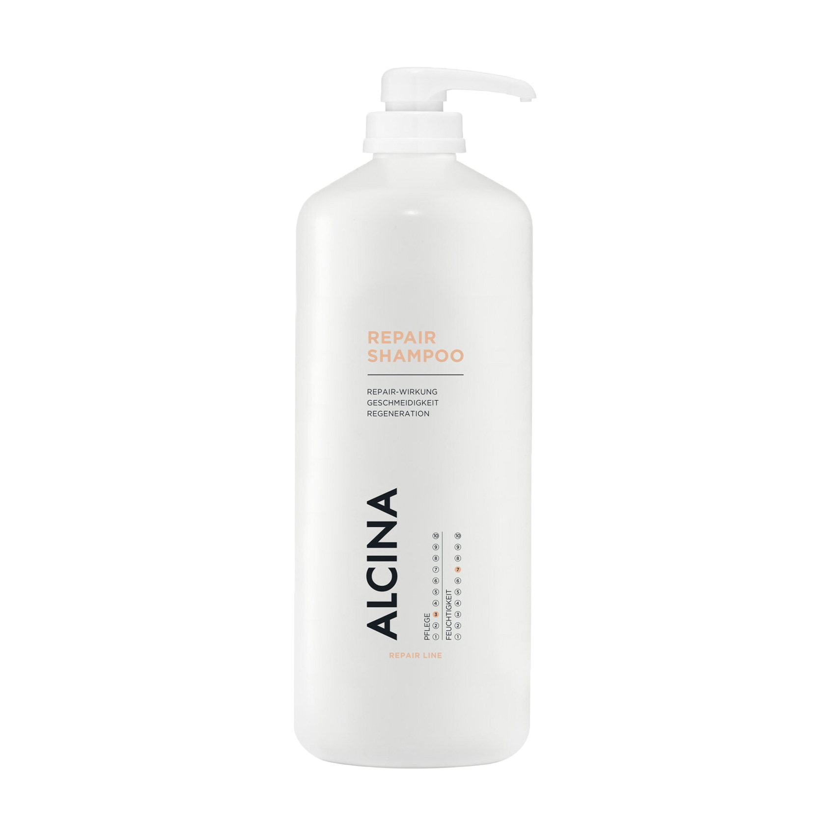 Відновлювальний шампунь Alcina Repair Shampoo для пошкодженого та сухого волосся, 1.25 л