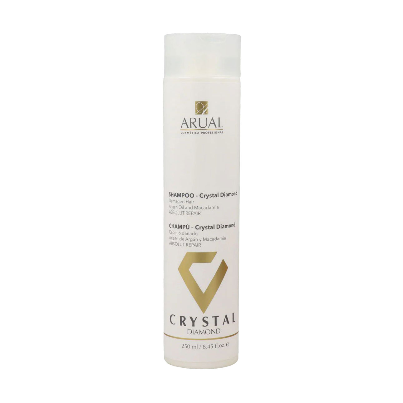 Відновлювальний шампунь Arual Crystal Diamond Shampoo для пошкодженого волосся, 250 мл