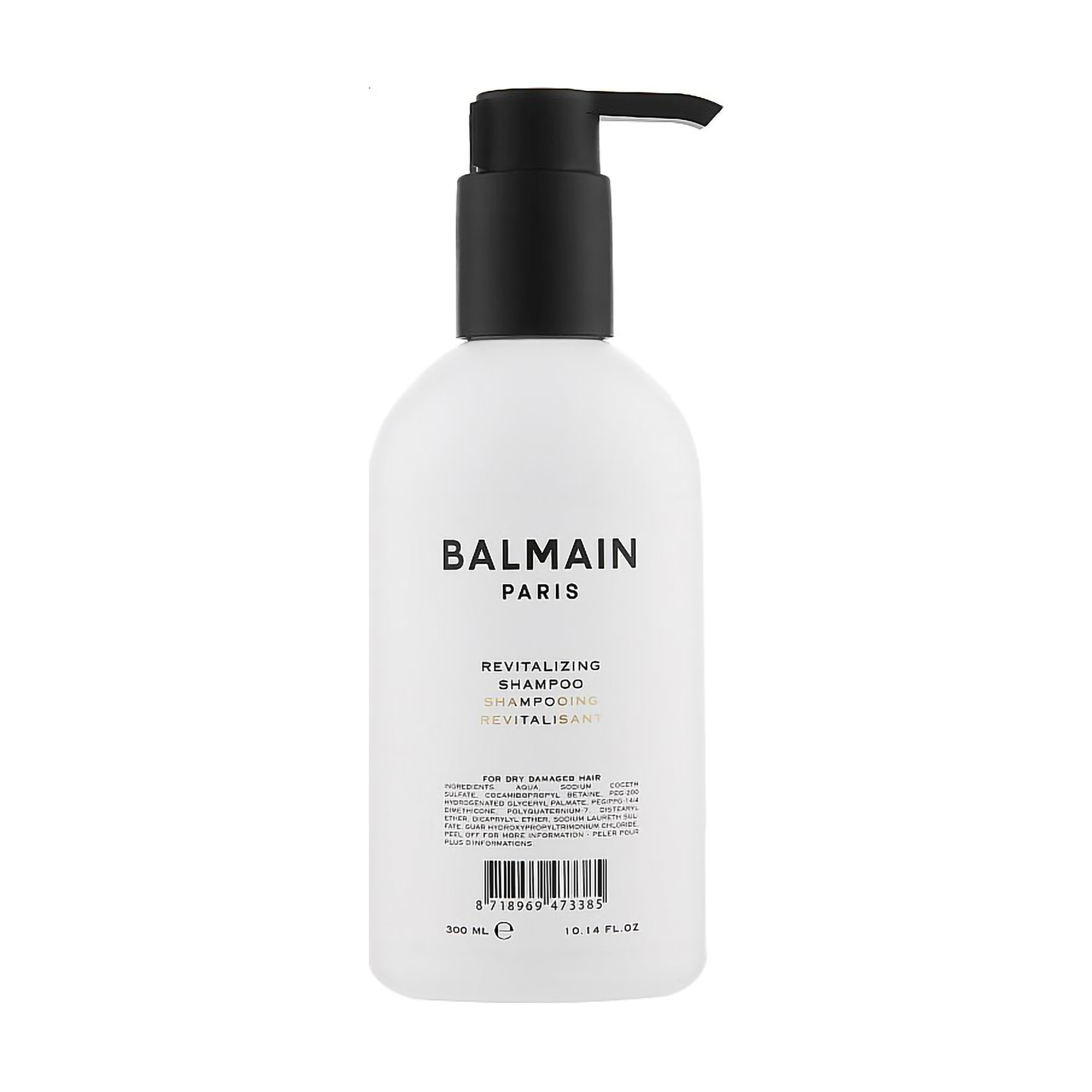 Відновлювальний шампунь Balmain Paris Hair Couture Revitalizing Shampoo для сухого та пошкодженого волосся, 300 мл