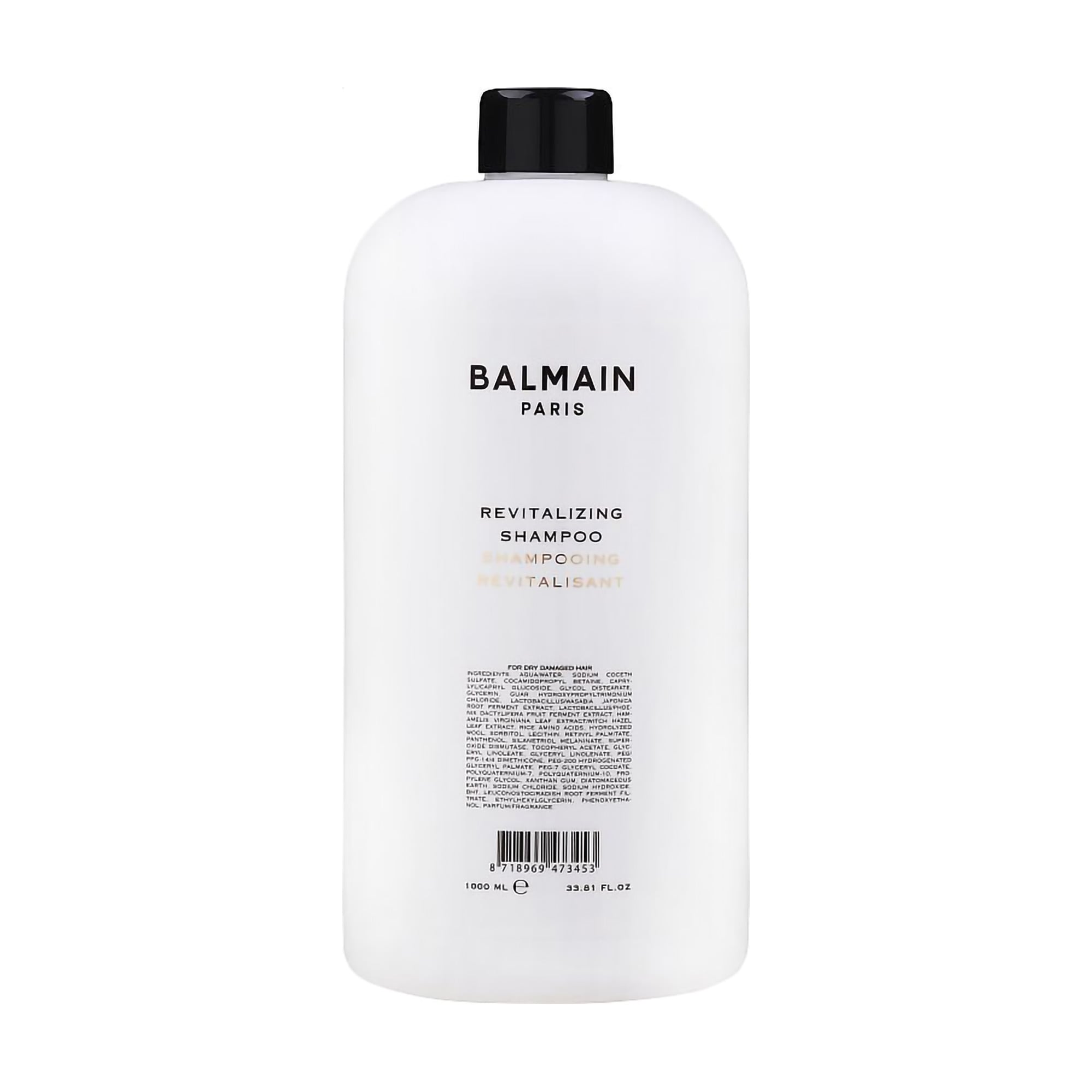 Відновлювальний шампунь Balmain Paris Hair Couture Revitalizing Shampoo для сухого та пошкодженого волосся, 1 л