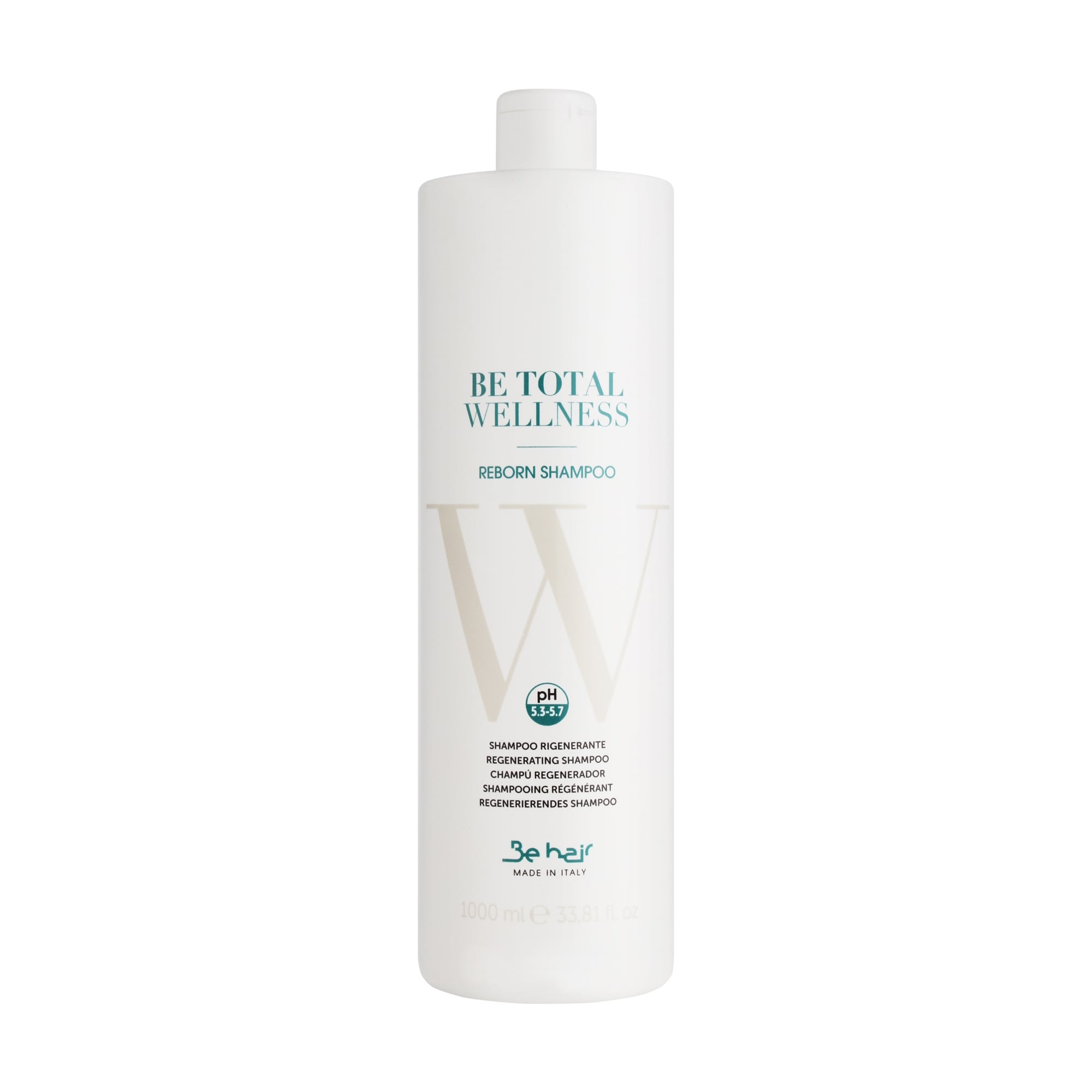 Відновлювальний шампунь Be Hair Be Total Wellness Reborn Shampoo проти випадіння волосся, 1 л