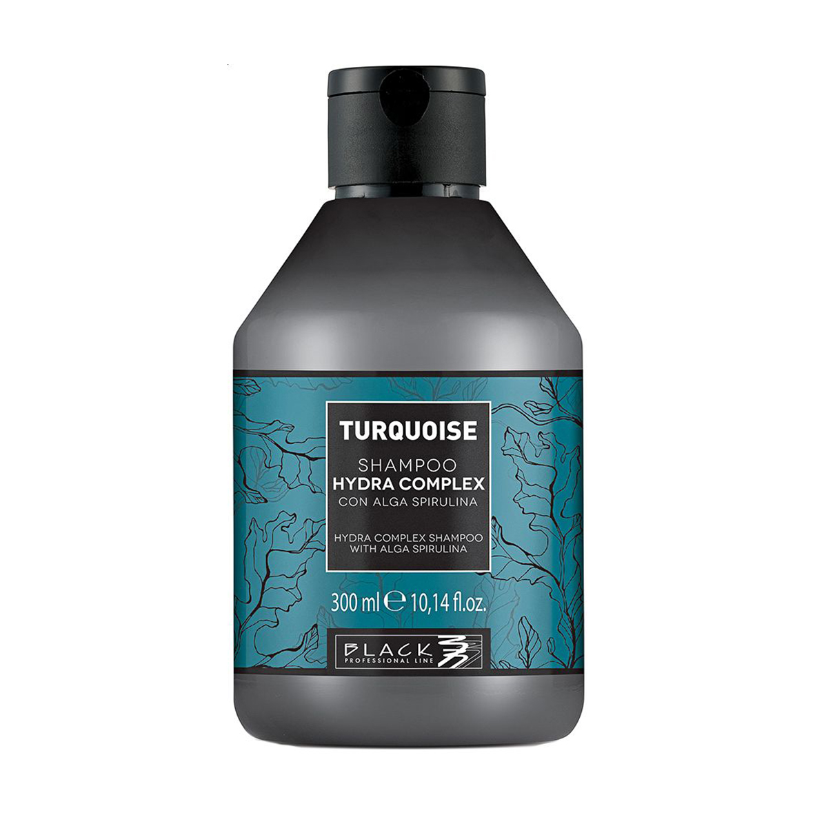 Відновлювальний шампунь Black Professional Line Turquoise Hydra Complex Shampoo для сухого волосся, 300 мл