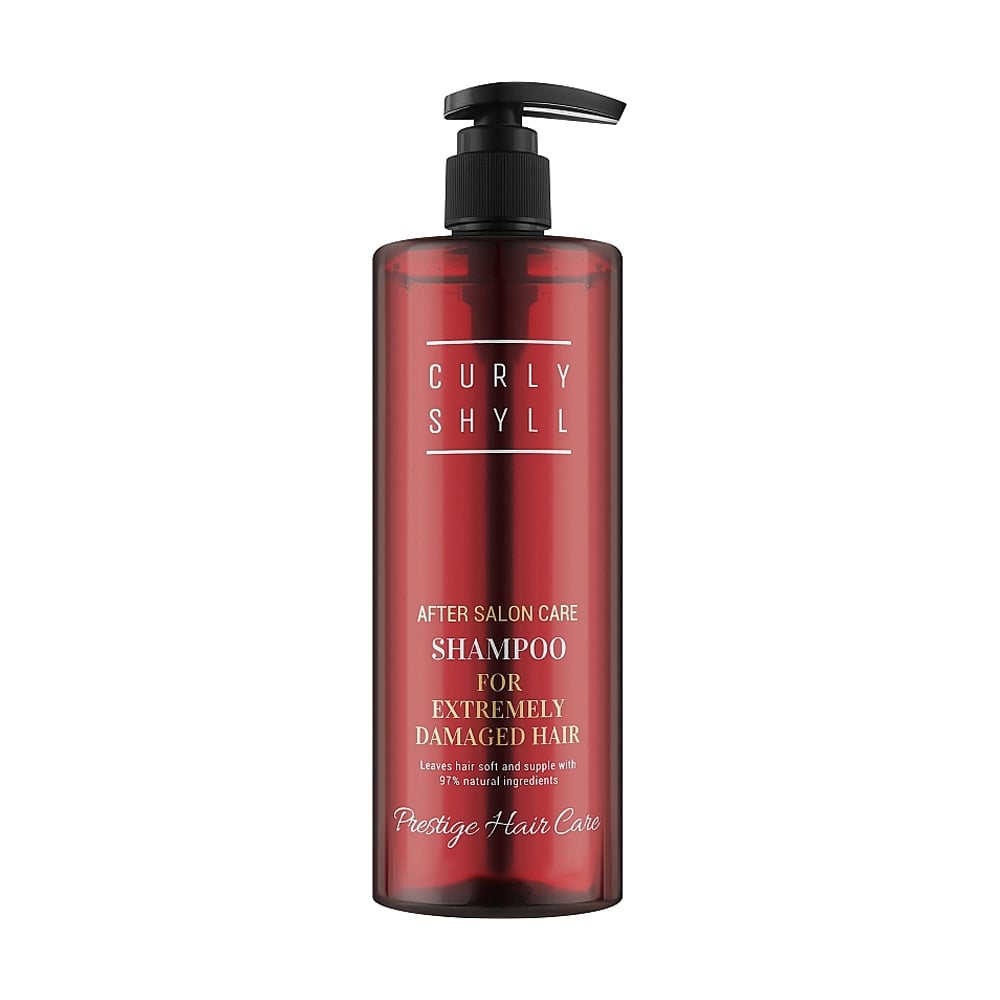Відновлювальний шампунь CURLYSHYLL After Salon Care Shampoo для пошкодженого волосся, 500 мл