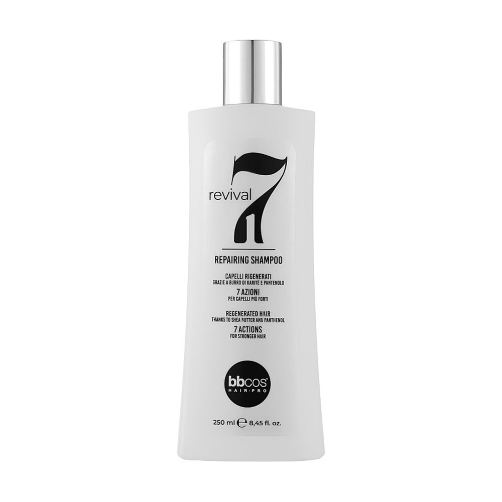 Відновлювальний шампунь для волосся BBcos Revival 7 in 1 Repairing Shampoo, 250 мл